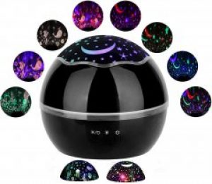 Проектор-ночник 2в1 Звёздное небо / Подводный мир Dream Lamp HD чёрный (ZN-18487)