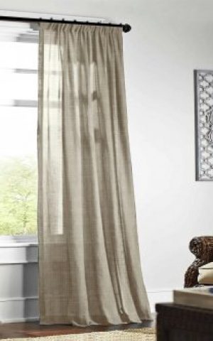 Тюль Di&Di Lux Лен Лайт 500х250 Бежевый (ROZ6400062211)