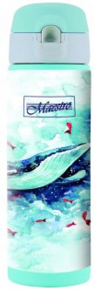 Термокружка Maestro Синий кит 400 мл (MR1634-A)