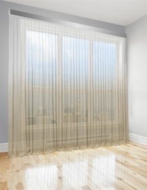 Тюль Di&Di Градиент Батист прозрачный 400х250 переход от Бежевого в Белый (ROZ6400062551)