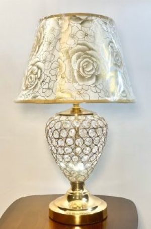 Настільна декоративна лампа SG-6004/1T FG+ZZ+SHADE