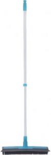 Щетка для пола Optima Cleaning с резиновым ворсом и толкателем воды Голубая (O73013)