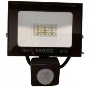 Прожектор VARGO 20W 6500K С ДАТЧИКОМ ДВИЖЕНИЯ