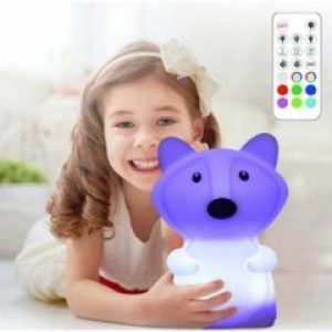 Детский силиконовый ночник «Енот» 3DTOYSLAMP с пультом ДУ