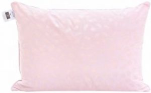 Пуховая подушка MirSon №1807 Bio-Pink 90% пух средняя 40х60 см (2200003011739)