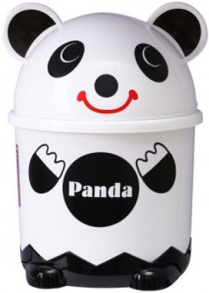 Ведро для мусора MVM настольное с крышкой BIN-07 3.2л Белое (BIN-07 3.2L WHITE)