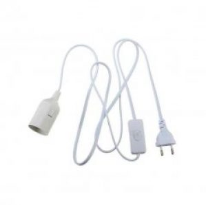 Підвісний світильник з патроном Lemanso е27 і вмикачем для фитоламп 3м