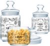 Набор банок Luminarc Club Love Pasta 3 предмета (P6675)