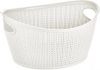 Корзина UCS Knit овальная 9 л Белая кость (69001.3)