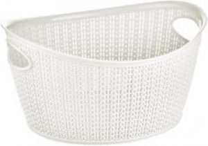 Корзина UCS Knit овальная 9 л Белая кость (69001.3)