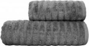 Полотенце хлопковое Romeo Soft Dalga 100х150 Серое (4820000005873)