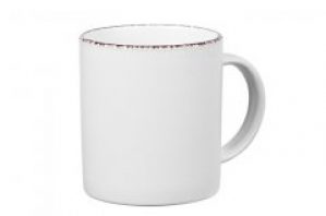 Чашка Ardesto Lucca Winter white Белый 360 мл (AR2930WMC)