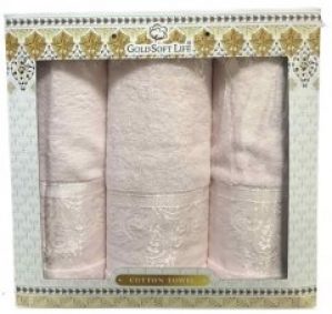 Набор махровых полотенец Gold Soft Life Hindistan 50x90 2 шт