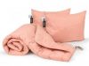 Набор антиаллергенный MirSon EcoSilk Всесезонный №1740 Eco Light Coral Одеяло 140x205 + 2 подушки 50x70 средние (2200003709544)