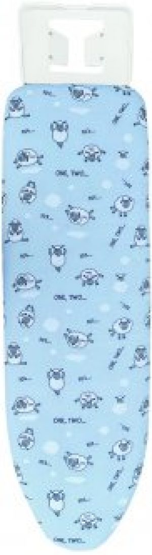 Чехол для гладильной доски Мій Дім Овцы на серо-голубом 120 х 40 см (CU6033)