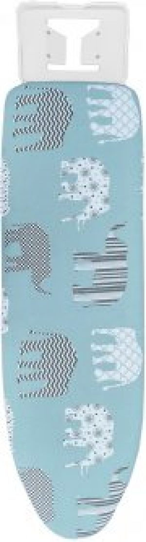 Чехол для гладильной доски Мій Дім Мятные слоны 135 х 55 см (CU6032)