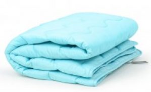 Одеяло шерстяное всесезонное MirSon №1640 Eco Light Blue110х140 Blue (2200002653107)