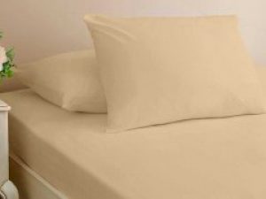 Простынь натяжная U-tek Jersey Sand 80x190 см (PTCF80190)