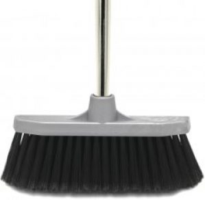 Совок и щетка Apex с мягким ворсом Серебристый (A11705)