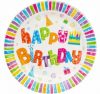 Набор бумажных тарелок Maxi Happy Birthday 6 шт (MX443100) (4829144231004)