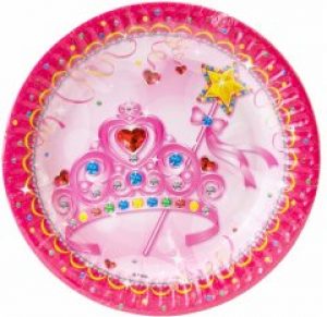 Набор бумажных тарелок Maxi Princess 6 шт (MX443127) (4829144231271)