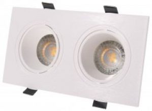 Точечный светильник Brille HDL-DT 95/2 GU5.3 WH (36-286)