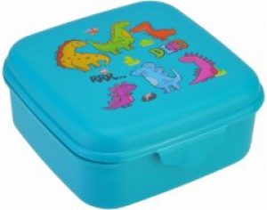 Ланч-бокс Economix Dinos контейнер для еды бирюзовый 850 мл (E98394)