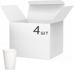 Упаковка стаканов PRO service бумажных 175 мл Белых 4 упаковки по 50 шт (43110211)