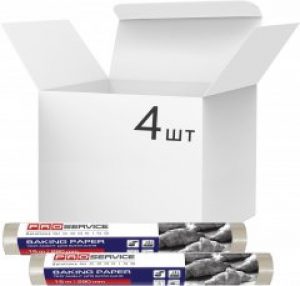 Упаковка пергамента для выпечки PRO service 15 м 4 шт (14400901)