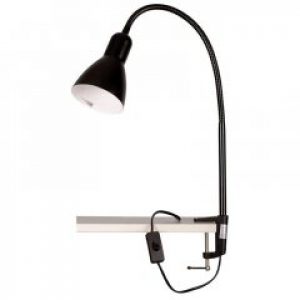 Настільна лампа на струбцині Light House TY-16032 BK D110*L680 чорна