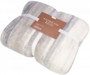 Плед флисовый Home Line Серый градиент 150х195 см (2600001644906)