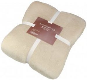 Плед флисовый Home Line Бежевый 150х195 см (2600001644883)