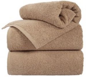 Махровое полотенце Lotus Отель v1 50x90 см Кофе (svt-2000022274067)