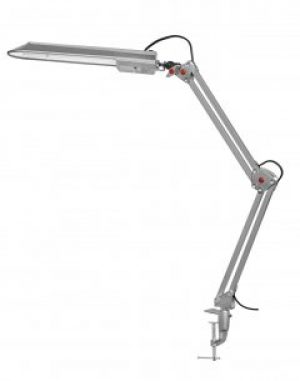 Настольная лампа DELUX TF-01 11 Вт G23 серая (90015287)