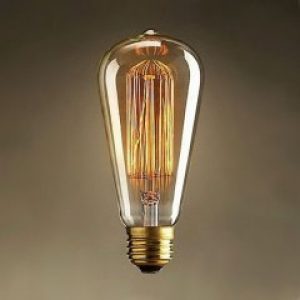 Ретро лампа накаливания Эдисона TSM ST64 40W bronze (TSM-ST64)