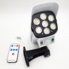 Фонарь Solar Sensor Light Usams JLP-2178 аккумуляторный уличный светильник 2200mA на солнечной батарее с датчиком движения и пультом Фонарь-прожектор в виде камеры муляж