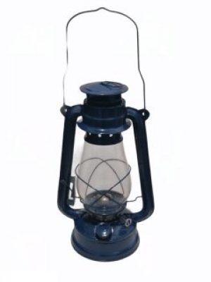 Лампа керосиновая "Летучая мышь" высота 310мм SanDay 73-492 (синяя)