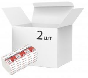 Упаковка бумажных полотенец PRO service Premium двухслойных 22х22