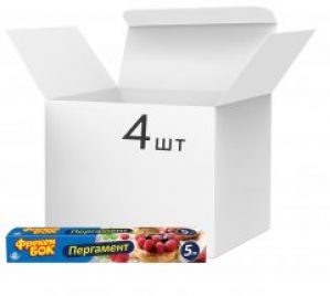 Упаковка пергамента для выпечки Фрекен БОК 5 м х 4 шт (14400697)