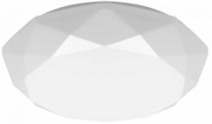 Светильник светодиодный 12W 6500K D-22см накладной SunLed ромб белый матовый SL-D02-M-190-12-P