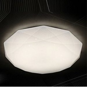 Smart LED светильник 50W 6500K D-40см накладной с пультом управления SunLed Diamant SL-D02-S-350-50
