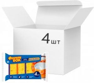 Упаковка губок кухонных Фрекен БОК Big Bubble увеличенного размера 16 шт (15108395)