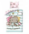 Детское постельное белье Кот Пушин Викенд двухстороннее (наволочка+пододеяльник)