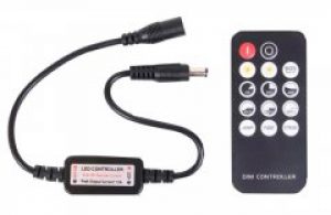 Радио диммер Venom 6А с пультом ДУ 14 кнопок Black (LDD-RF-6A-14)