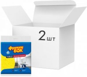 Упаковка салфеток Фрекен БОК Универсальных влаговпитывающих 2 пачки по 3 шт (18402495)