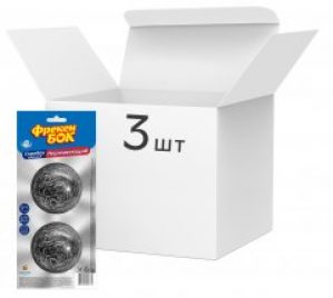 Упаковка скребков Фрекен БОК нержавеющих металлических 3 пачки по 2 шт (15500395)