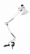 Лампа настольная на струбцине LOGA снежинка L-705
