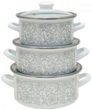 Набор кастрюль Infinity Роксолана 6 предметов (6510113)