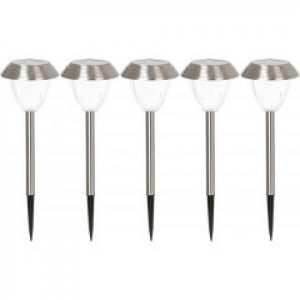 Садовые светильники на солнечной батарее 5 шт