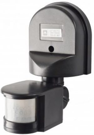 Датчик движения ЕВРОСВЕТ SW-01 180° Черный (40943)